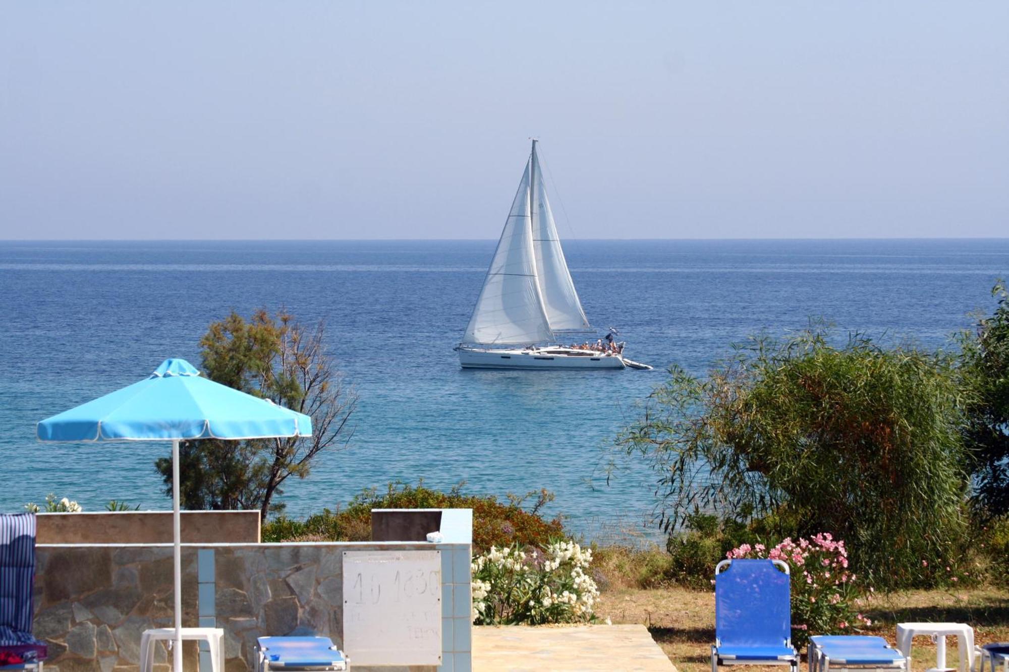 Stamiris Beach Hotel Vasilikí Екстериор снимка